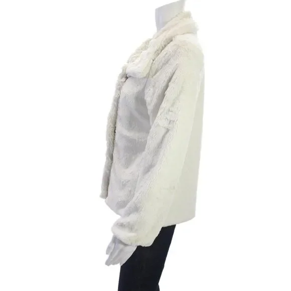 Patagonia Women White Zip Long Sleeve Jacket Size XS - Picture 2 of 5